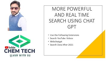 More powerful and real time search using chat gpt| Webchatgpt| Chrome extensions