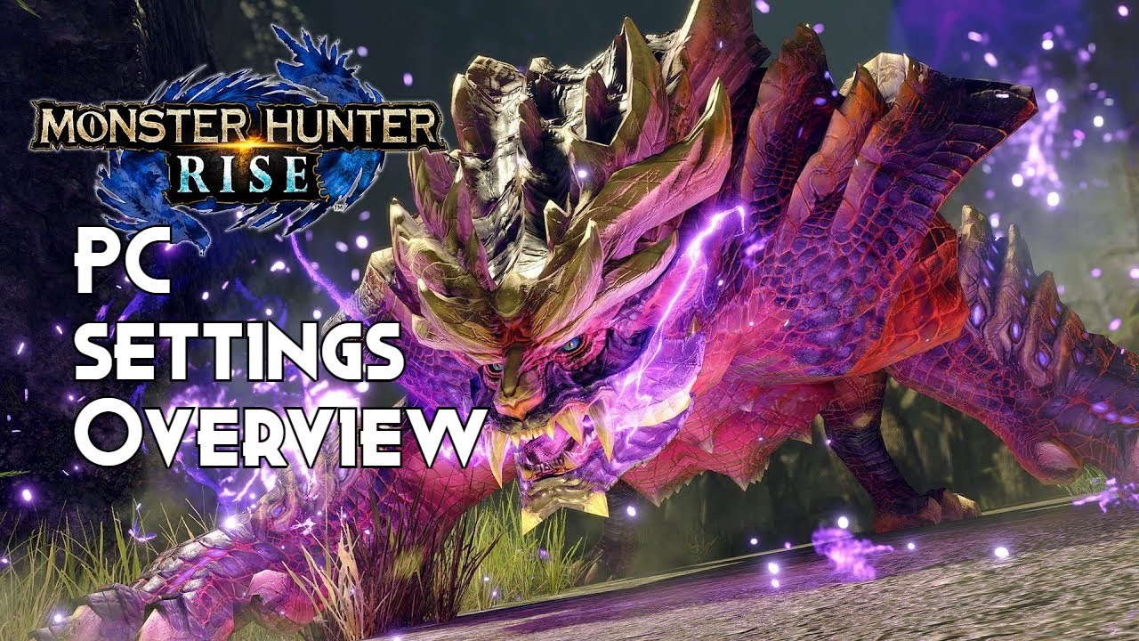 Monster Hunter Rise PC Settings Overview