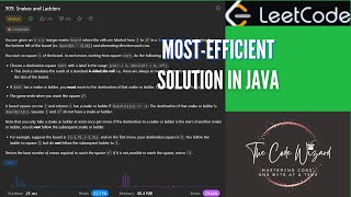 909. Snakes and Ladders - LeetCode Efficient Solution in Java | THE CODE WIZARD