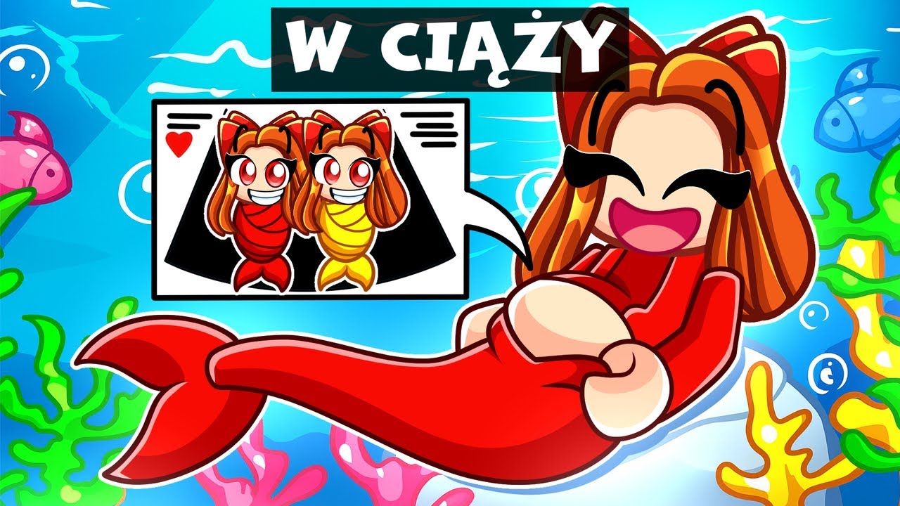JESTEM SYRENKĄ W CIĄŻY w Roblox!