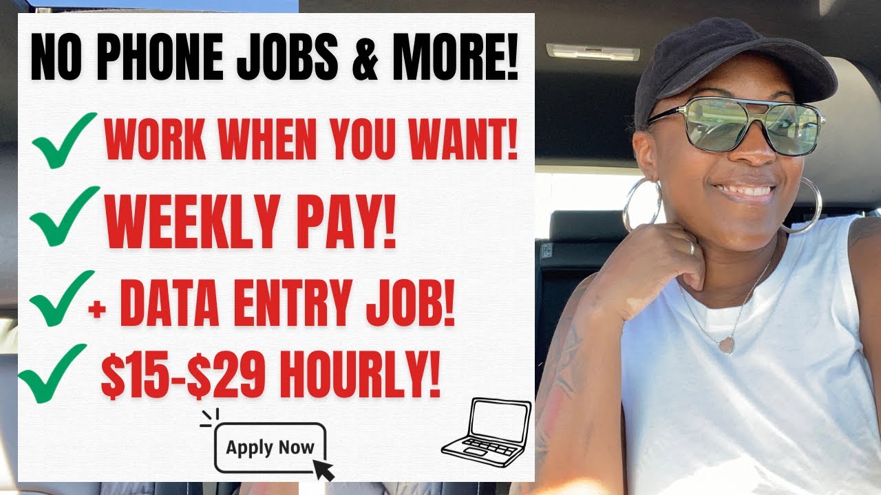  NO PHONE PAID TRAINING  NO EXPERIENCE DATA ENTRY JOB LEGIT WORK FROM HOME JOBS 2024