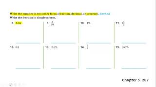 Mid-chapter 5 check point  , go math 6th grades