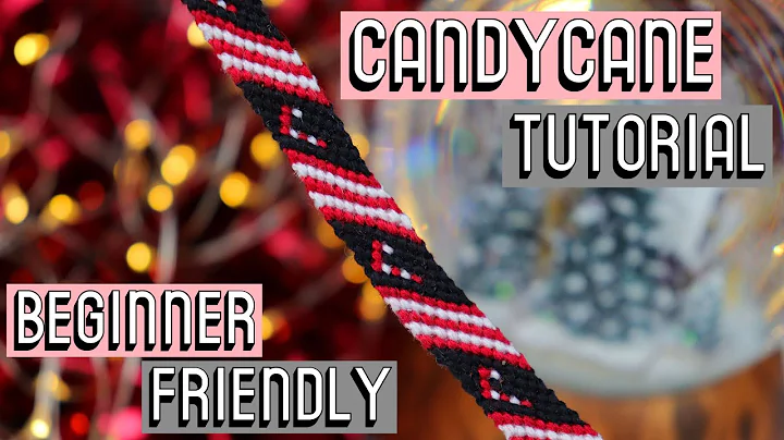 CANDYCANE BRACELET TUTORIAL [CC] || Beginner Friendly