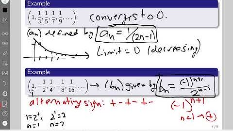 Calculus II - Infinite Sequences: Convergence and Divergence