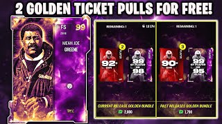 This was INSANE! I Pulled 2 Golden Tickets… Madden 24