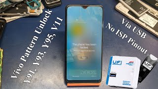 Vivo Y91, Y93, Y95, V11, Vivo 1811 Pattern Unlock Ufi Box