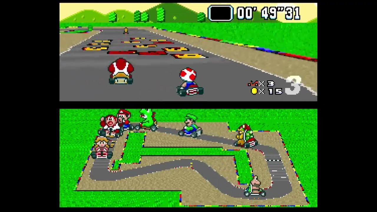 Mushroom Cup 150cc - Super Mario Kart