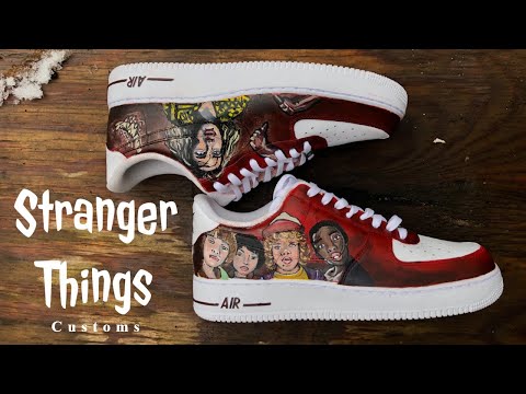 Stranger Things Air Force 1 Custom 