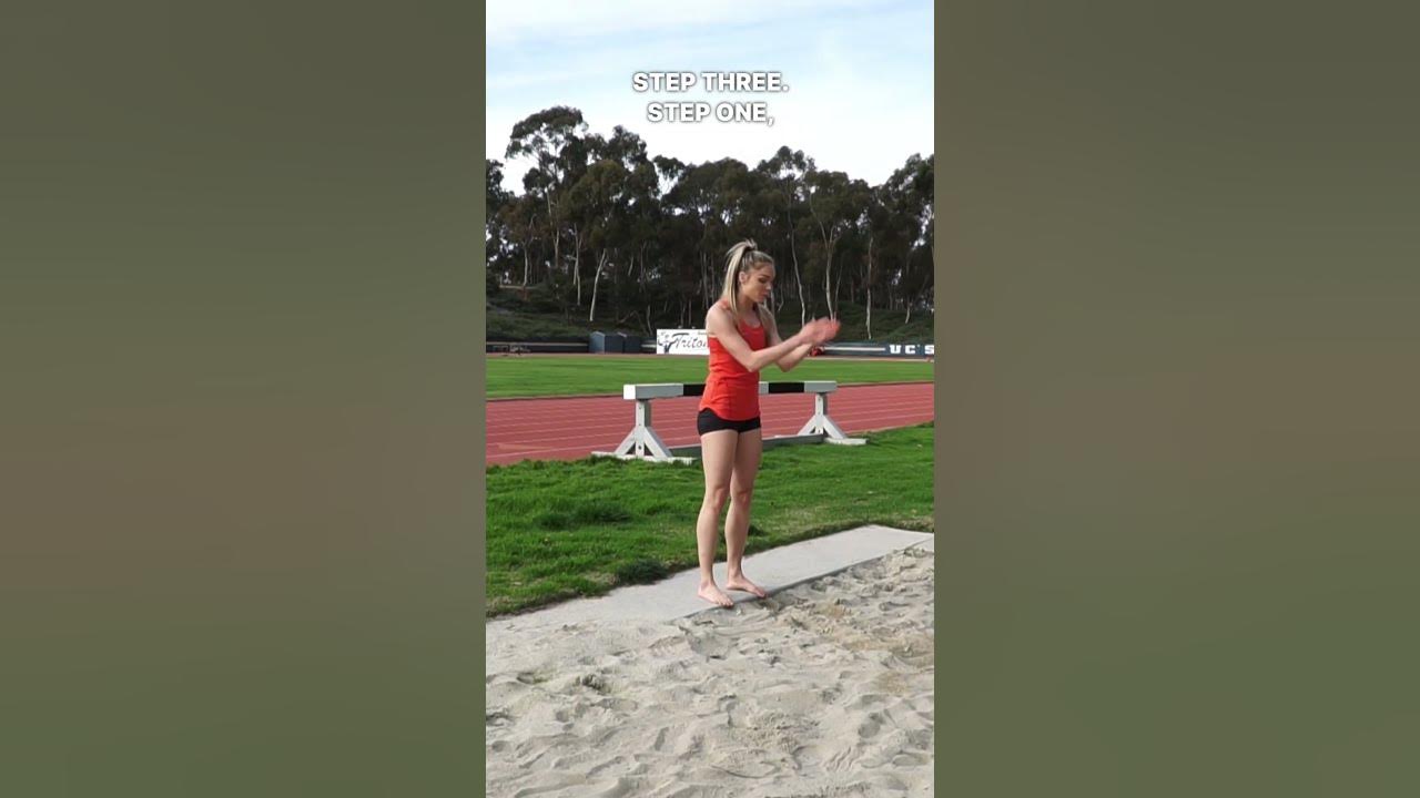 LONG JUMP LANDING FOR BEGINNERS ‼️ YouTube