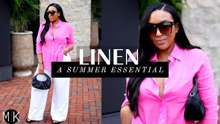 Linen  A Summer Essential