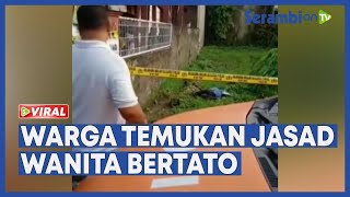 Viral Warga Temukan Jasad Wanita Bertato Di Lahan Kosong Arcamanik Bandung
