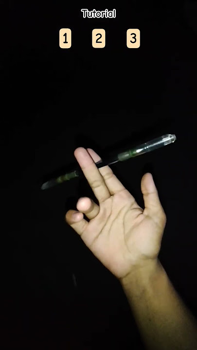 Pen Spinning Tutorial