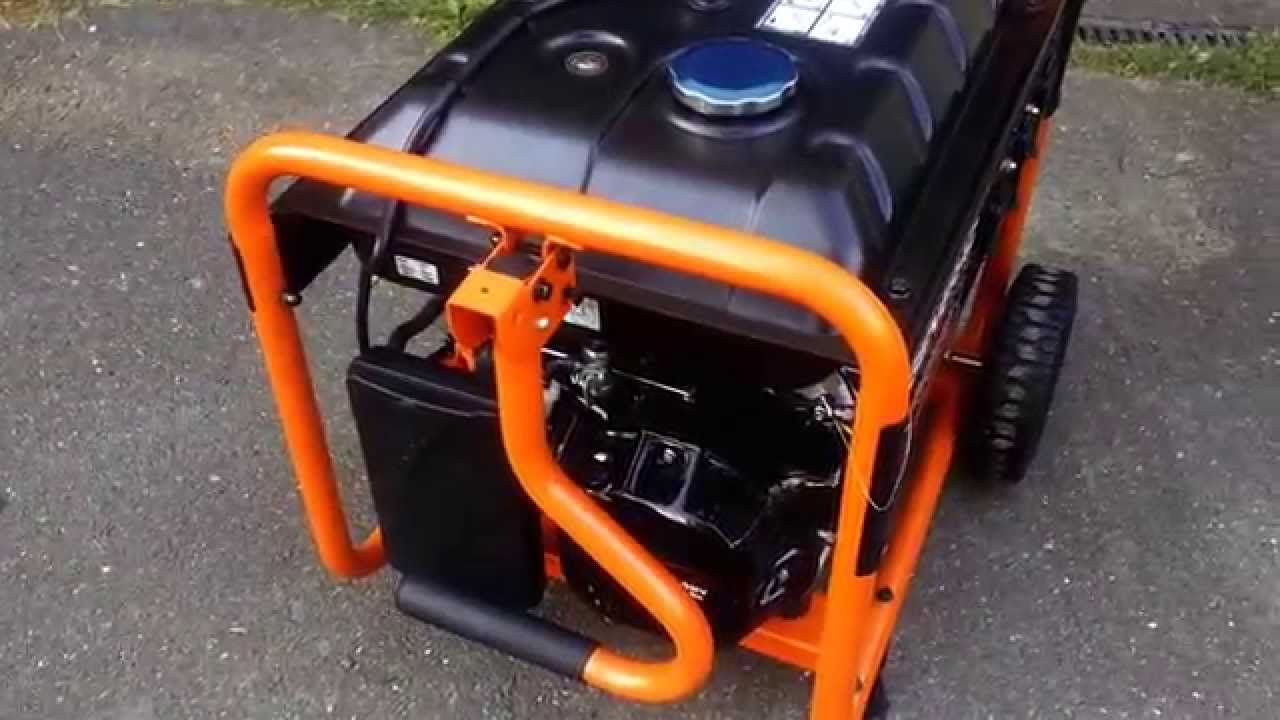 Generac gp5500 first video - YouTube portable generators wiring diagram 