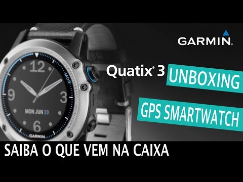 Garmin Quatix 3 Unboxing