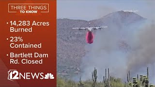 Crews continue to battle Wildcat Fire in Arizona