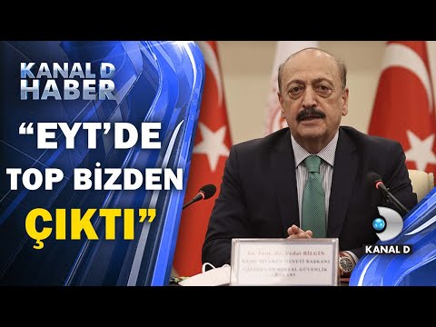 Çalışma ve Sosyal Güvenlik Bakanı Vedat Bilgin: EYT'de top bizden çıktı!