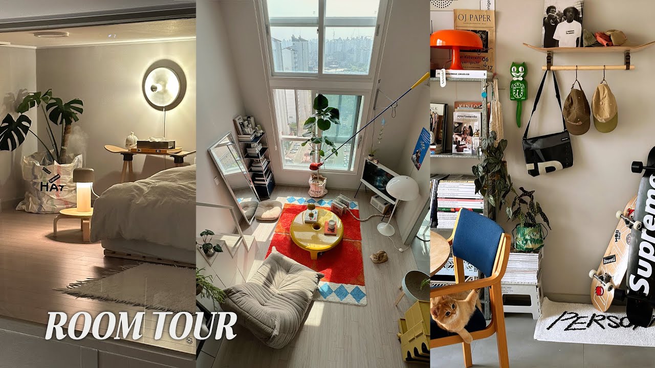 나의 복층  로망을 실현 시켜 준 투룸 오피스텔 룸투어 | 힙한 갬성 좀 넣어봤어 | 제품 정보 |