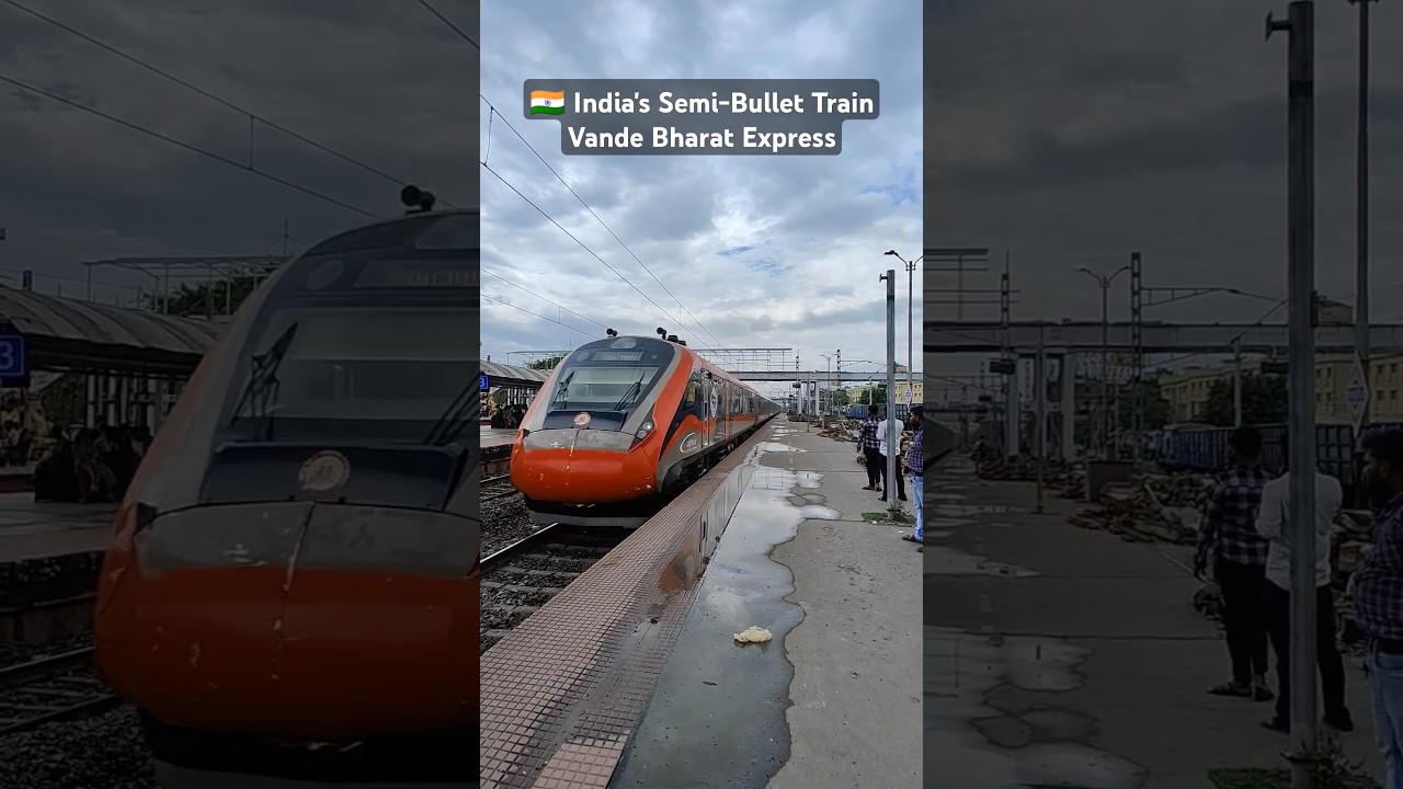 🇮🇳 India's Semi-Bullet Train Vande Bharat Express