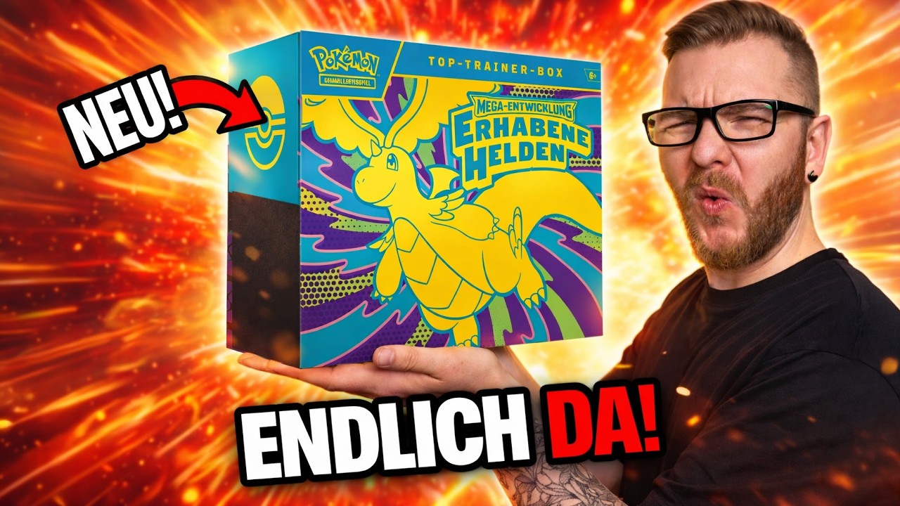 Endlich da! 🤩 Lohnt sie sich? 🤔 Erhabene Helden Top Trainer Box Opening 📦✨