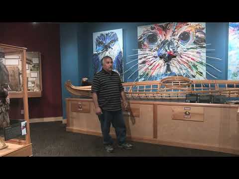 Alutiiq Kayak Maker Alfred Naumoff on the Kayak on YouTube