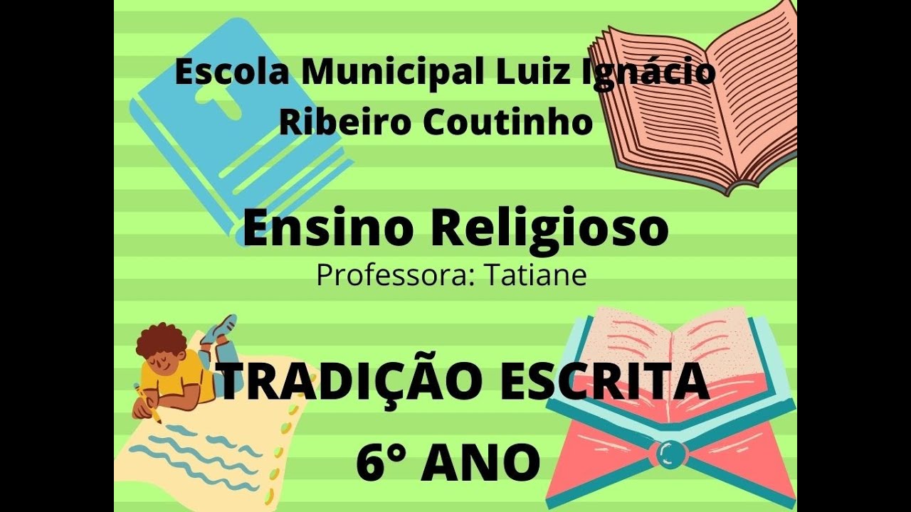 Tradição Escrita nas Religiões | Textos Sagrados – Ensino Religioso ...