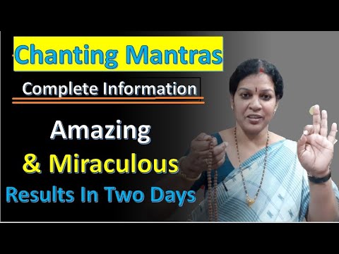 Right Way To Chant Mantras    Complete Guidelines For Amazing  Miraculous Results In Just 2 Days