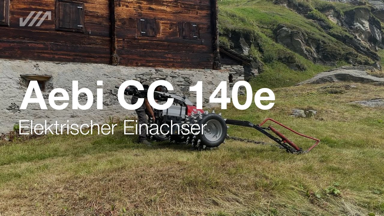Aebi CC 140e | Elektrischer Einachser