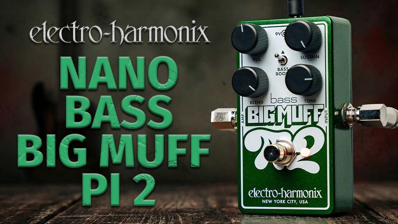 Electro-Harmonix Bass Big Muff Pi 2 Fuzz Pedal