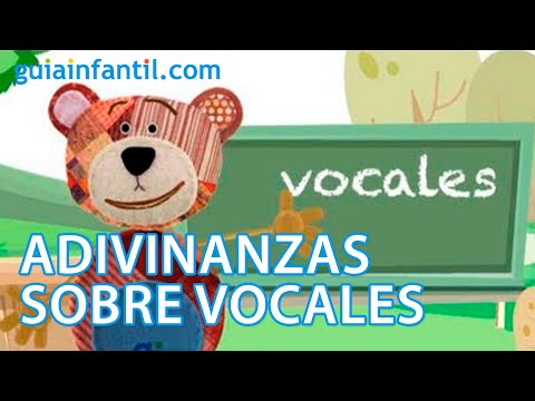 Adivinanzas para aprender las vocales