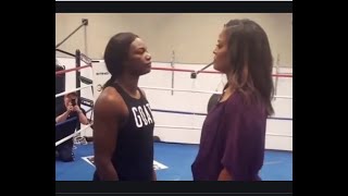 CLARESSA SHIELDS VS LAILA ALI (WAR OF WORDS AND HIGHLIGHTS)