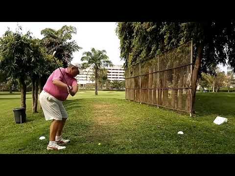 9th Hole Tee Shot Asia Pattaya Golf Course Thailand
