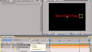 Creating and Enhancing Text Wipe On Effects
