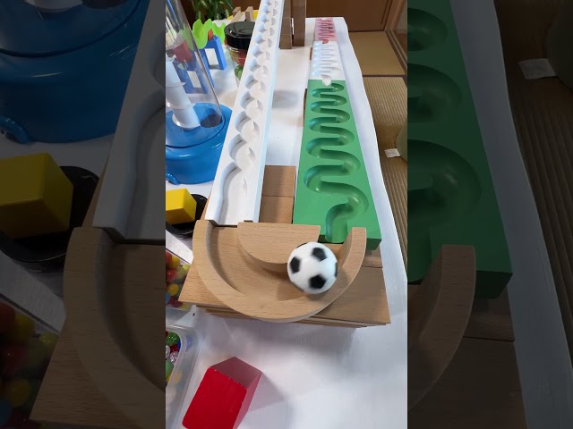 Marble Run vol.9 ☆ ASMR video of the sound of rolling marbles.