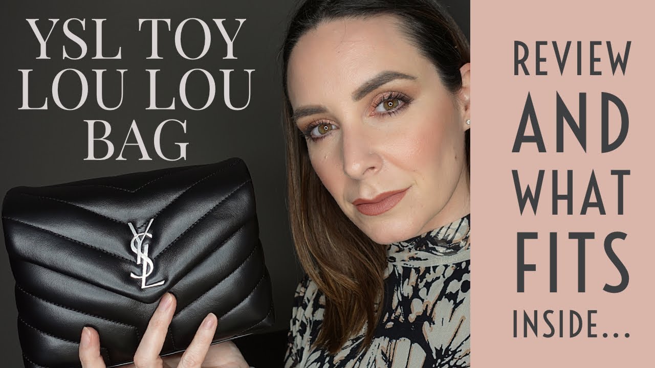 YSL TOY LOULOU BAG | Review | What fits inside | Luxury Bag | Saint ...
