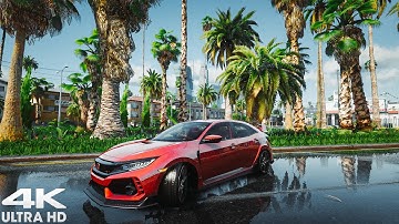 GTA V : Realistic Photorealism Enhancement Graphics - Ray Tracing Gameplay!