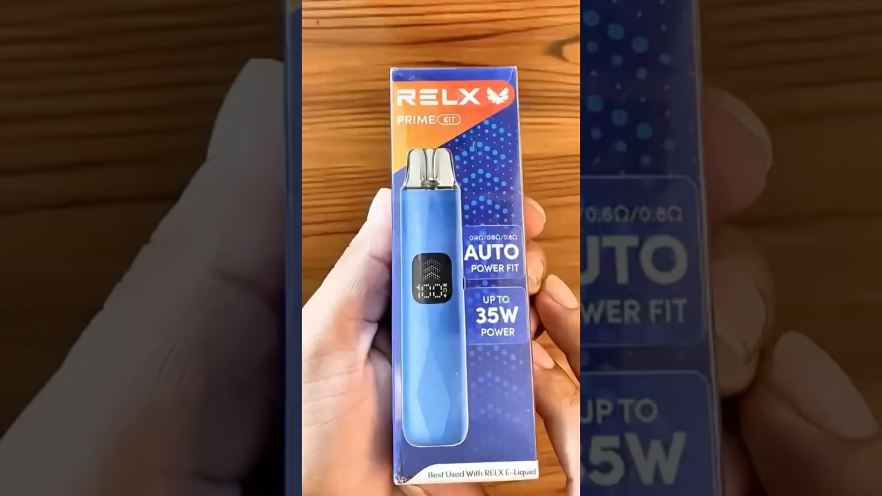 Relx Prime Kit Unboxing 🔥 | ASMR Satisfying Vape Pod 😍 