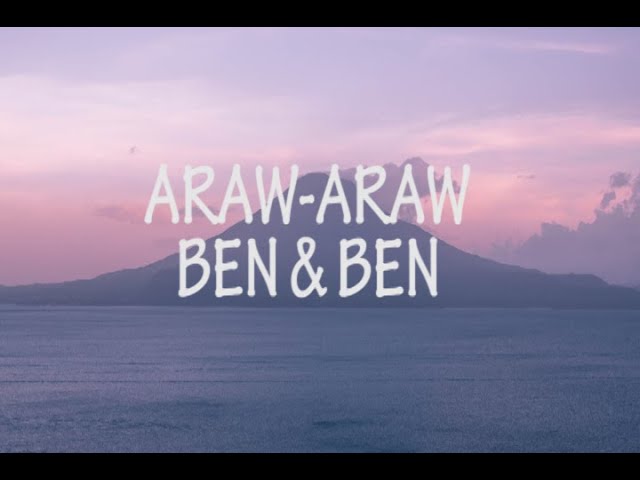 ARAW-ARAW by Benu0026Ben Lyrics class=