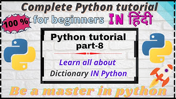 Learn all about Dictionary in python in Hindi👍 | #python_coderssss #List_in_python #python_tutorial