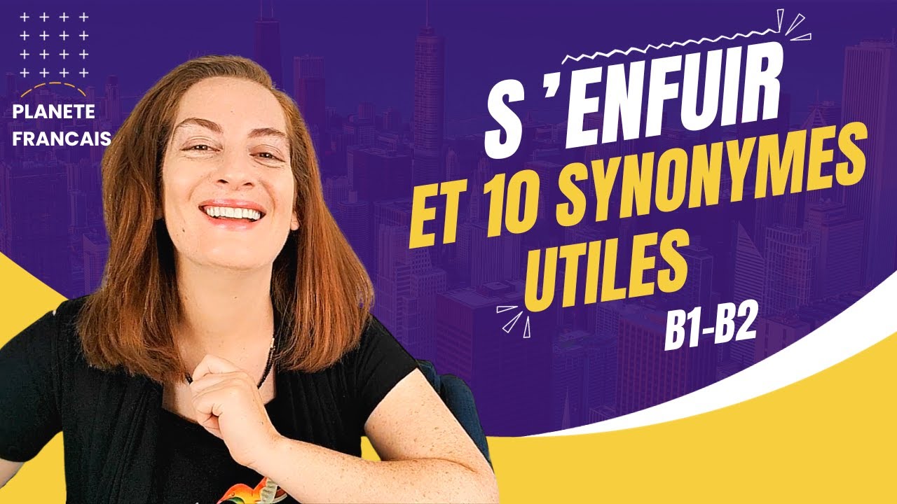 Leçon de français : 10 synonymes du verbe s'enfuir et leurs