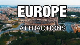 25 Top Tourist Attractions in Europe - Travel Video (Guide)
