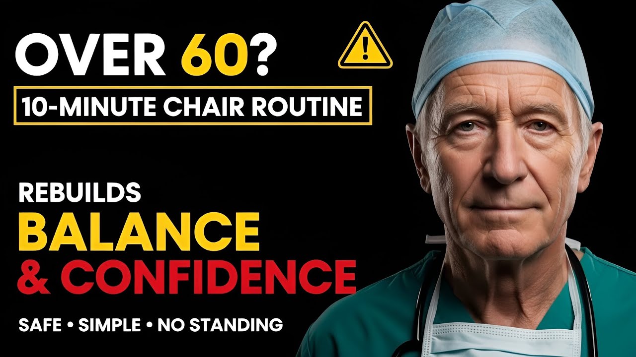 “Over 60? This 10-Minute Chair Routine Rebuilds Balance and Confidence”
