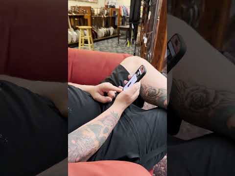 Swipe right on your dream guitar at elderly.com. ?