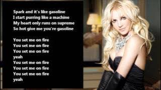 Download lagu Britney Spears - Gasoline /\ Lyrics On A Screen