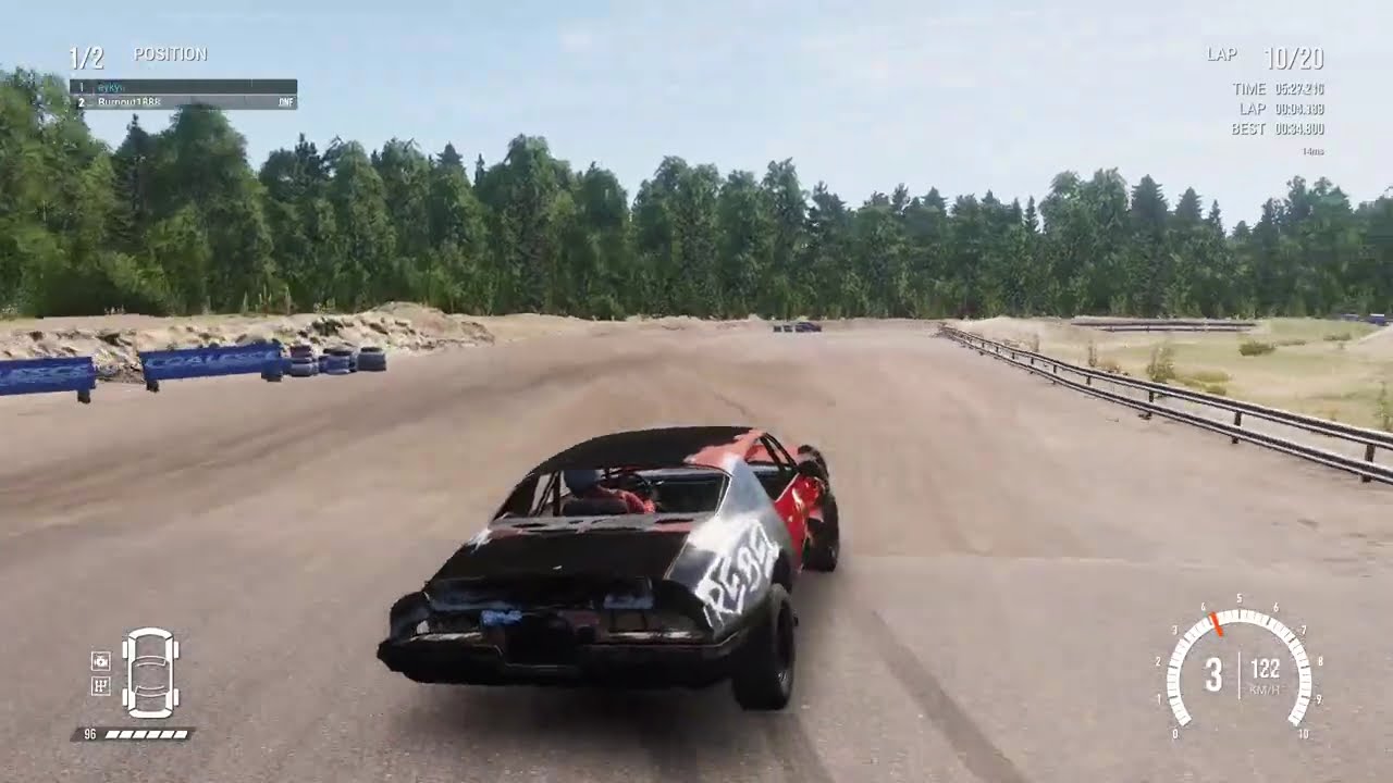 Wreckfest 2 | FinnCross Main Circuit World Record | 34.710