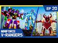 Double Combo Volt Powered V To The Rescue New Miniforce V Rangers Ep 20 Heroes Robots For Kids 