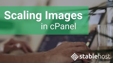 How to: Scale Images in cPanel