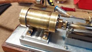 Scratch built model steam mill engine