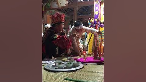 Tắm Vong. Đám ma dân tộc tày Lục Yên, Yên bái