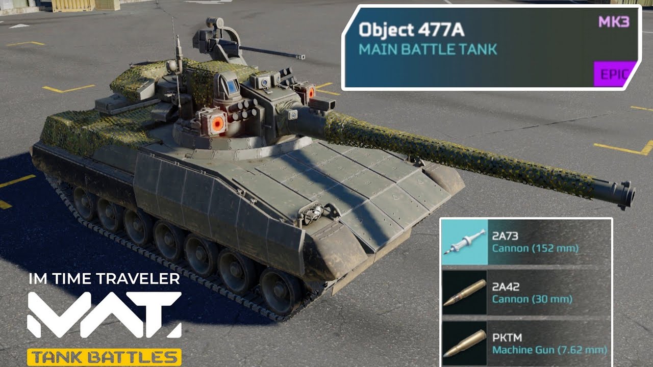 Object 477A Review 🔥 || MWT Tank Battles - YouTube