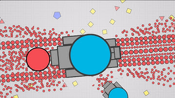 LEVEL 10 TO 45 IN ONE SECOND - YOU CAN BEAT DIEP.IO? DIEP.IO NEW GAME MODE!